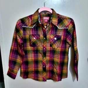 BRAND NEW!! Beautiful Cowgirl Button Down